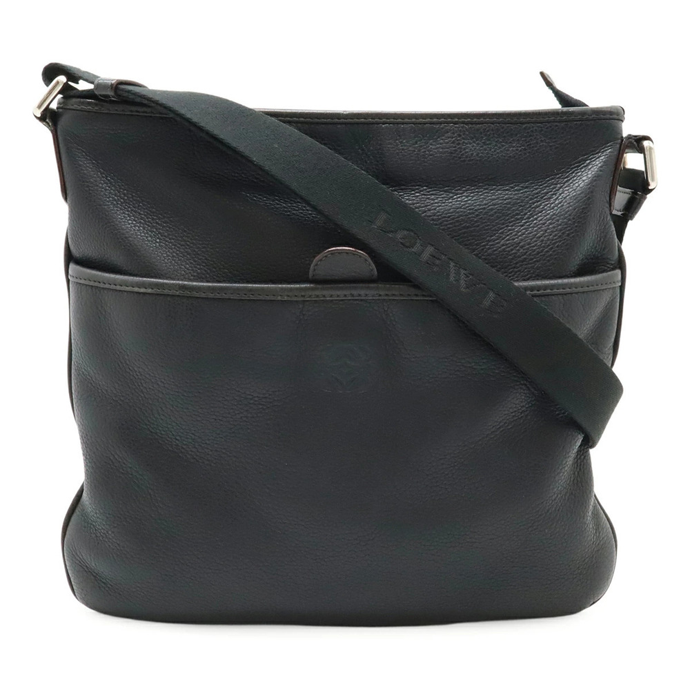 Loewe Anagram Crossbody Bag Leather Black